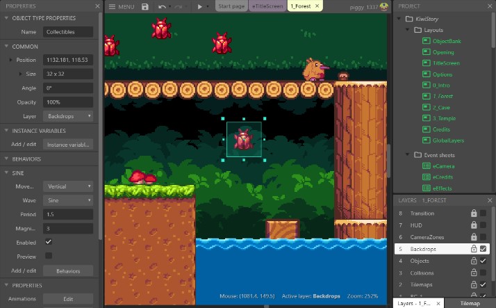 construct 3 для детей обучение с нуля